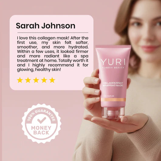 Elora Yuri Korean Beauty - Collagen Night Wrapping Mask
