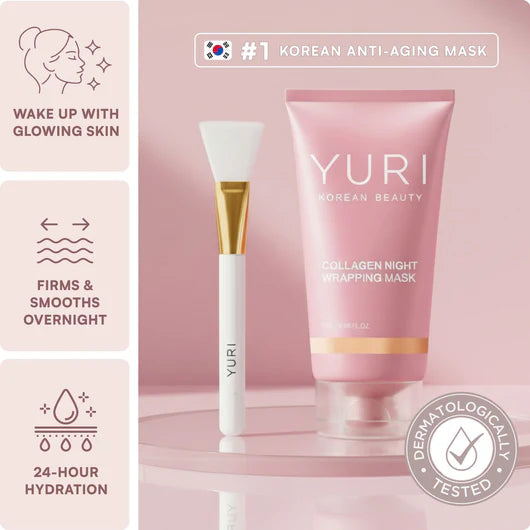 Elora Yuri Korean Beauty - Collagen Night Wrapping Mask