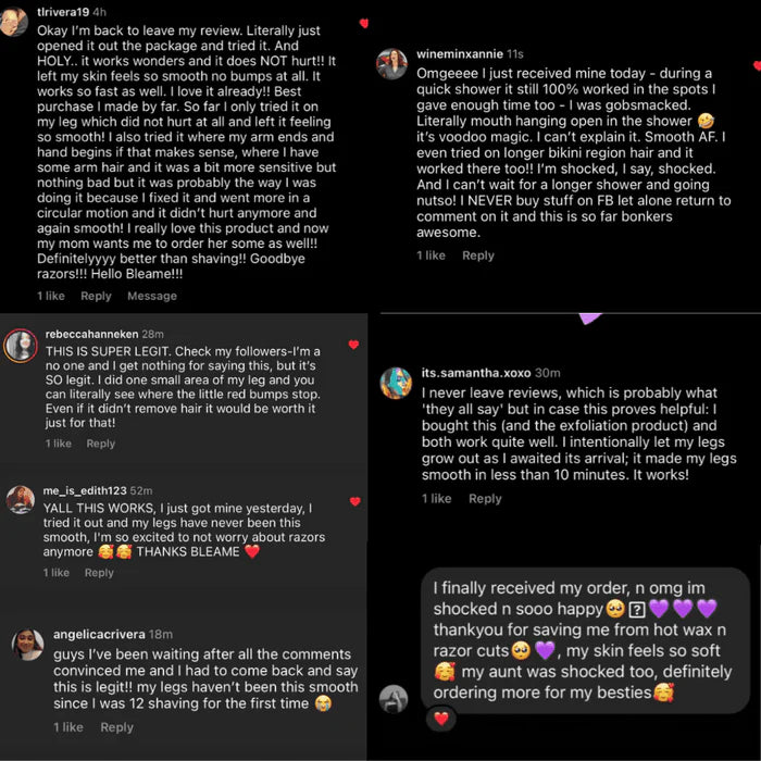 Elora Bleame Crystal Hair Eraser